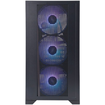 Компьютерный корпус 1STPLAYER Go2 ARGB Black (Go2-BK-4F7)