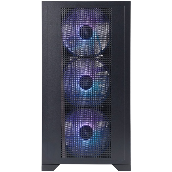 Компьютерный корпус 1STPLAYER Go2 ARGB Black (Go2-BK-4F7)