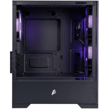 Компьютерный корпус 1STPLAYER Go2 ARGB Black (Go2-BK-4F7)