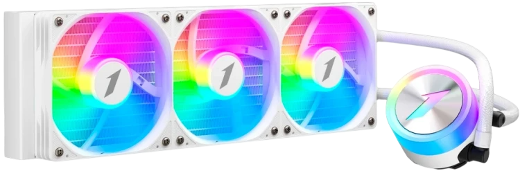 Система жидкостного охлаждения для процессора 1STPLAYER TS1 360 ARGB White (TS1-360-WH)
