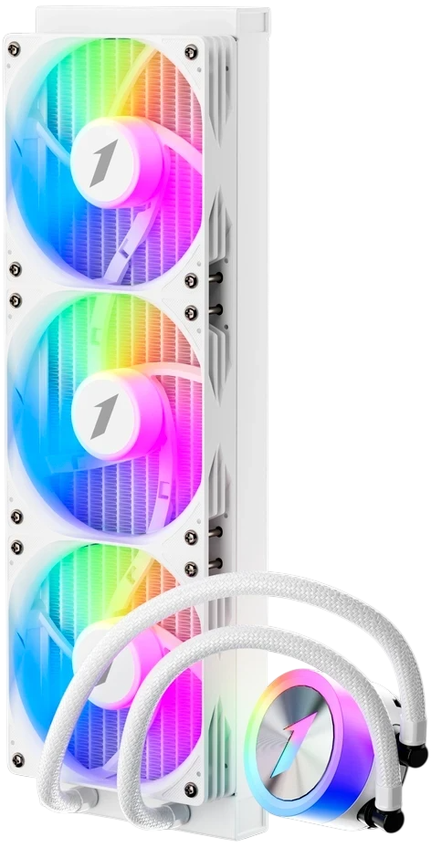 Система жидкостного охлаждения для процессора 1STPLAYER TS1 360 ARGB White (TS1-360-WH)