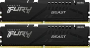 Оперативная память 64 Gb 5600 MHz Kingston FURY Beast RGB Black (KF556C40BB2K2-64)