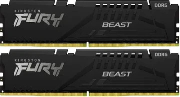 Оперативная память 64 Gb 5600 MHz Kingston FURY Beast RGB Black (KF556C40BB2K2-64)