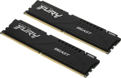 Оперативная память 64 Gb 5600 MHz Kingston FURY Beast RGB Black (KF556C40BB2K2-64)