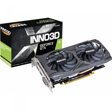 Видеокарта INNO3D (N16502-04D6X-1177VA25) GeForce GTX 1650 D6 4GB TWIN X2 OC