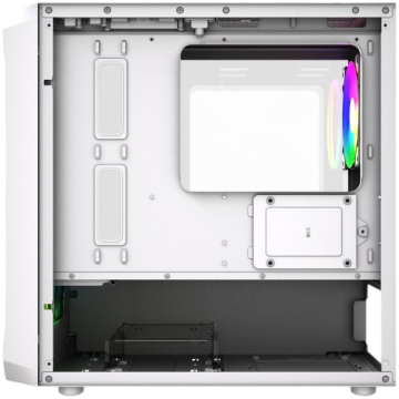 Компьютерный корпус Powercase Mistral Micro A3W TG ARGB V2 White (CMMAW-A3-V2)
