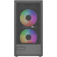 Компьютерный корпус Powercase Mistral SM02 TG FRGB Black (CMMSM02B-L3)