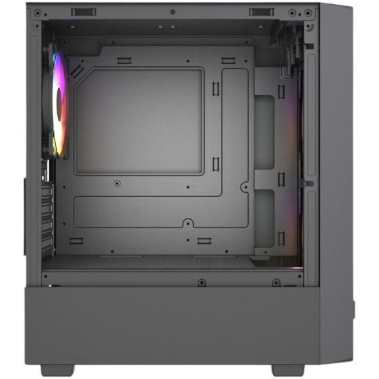 Компьютерный корпус Powercase Mistral SM02 TG FRGB Black (CMMSM02B-L3)