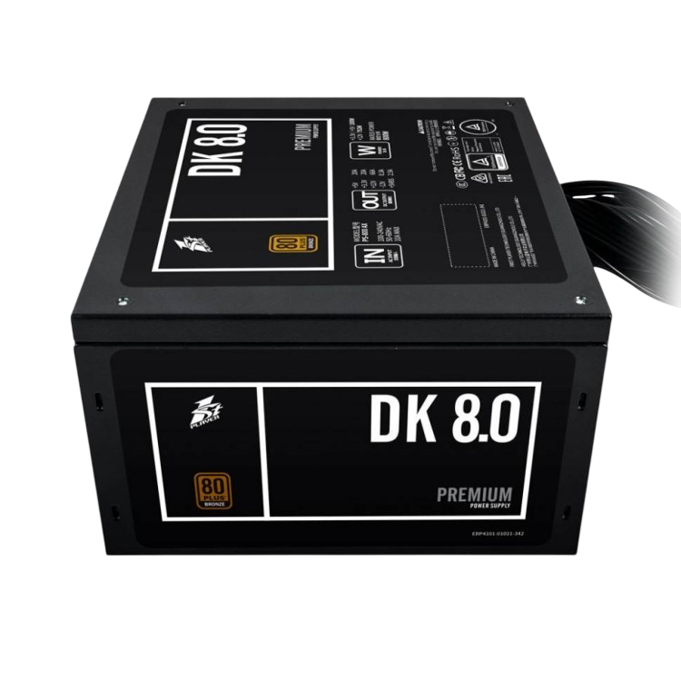 Блок питания 1STPLAYER 800W DK PREMIUM Black (PS-800AX)