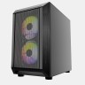 Компьютерный корпус Powercase MISTRAL Micro H3B Black CMIMH3B-L3