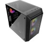 Компьютерный корпус Powercase MISTRAL Micro H3B Black CMIMH3B-L3