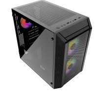 Компьютерный корпус Powercase MISTRAL Micro H3B Black CMIMH3B-L3