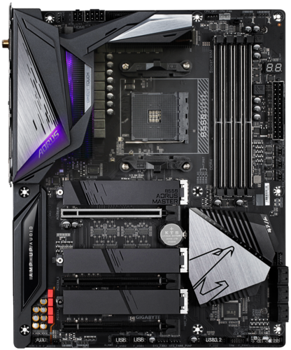 Материнская плата GIGABYTE B550 AORUS MASTER