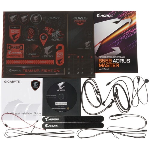 Материнская плата GIGABYTE B550 AORUS MASTER