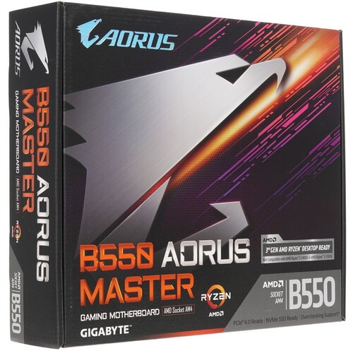 Материнская плата GIGABYTE B550 AORUS MASTER