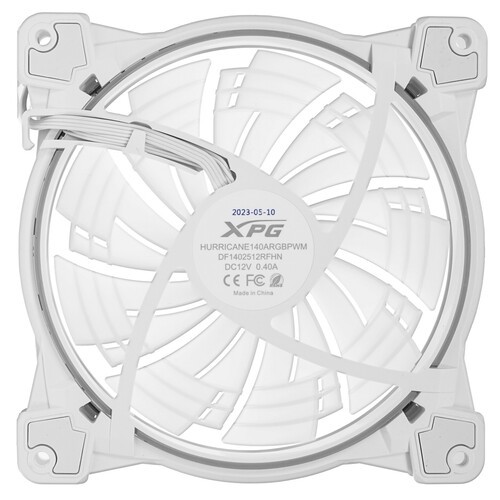 Вентилятор для корпуса ADATA XPG HURRICANE 140 ARGB White HURRICANE140ARGBPWM-WHCWW PWM
