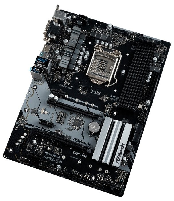 Материнская плата ASRock Z390 PRO4