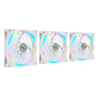 Комплект вентиляторов Be Quiet! LIGHT WINGS RGB White BL102