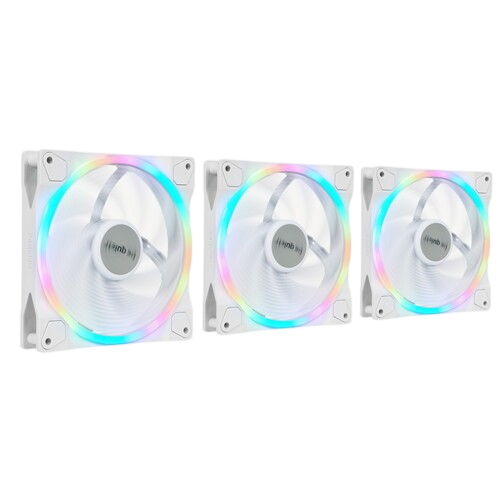 Комплект вентиляторов Be Quiet! LIGHT WINGS RGB White BL102