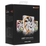 Комплект вентиляторов Be Quiet! LIGHT WINGS RGB White BL102