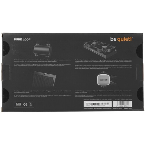 Система жидкостного охлаждения для процессора Be Quiet! PURE LOOP 280mm BW007