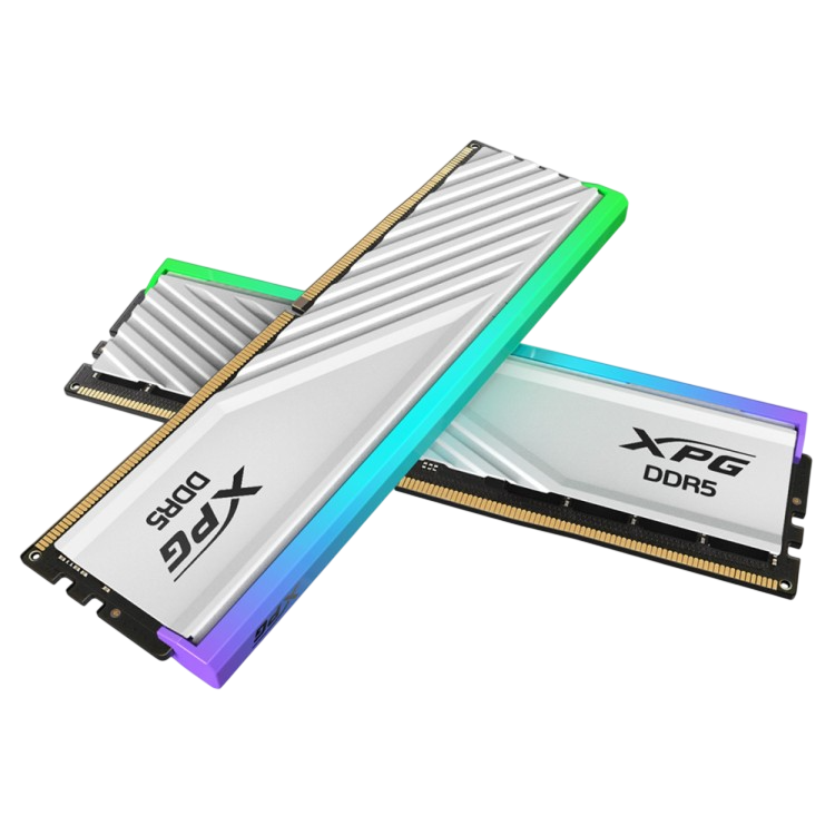 Оперативная память 32 Gb 6400 MHz ADATA XPG LANCER Blade RGB white (AX5U6400C3216G-DTLABRWH)