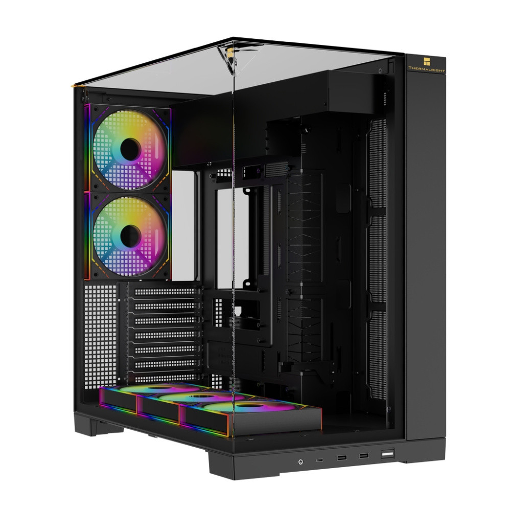 Компьютерный корпус Thermalright TR-A70 FAN5-M TG ARGB Black (TRA70F5MB)