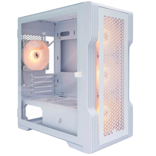 Компьютерный корпус 1STPLAYER TRILOBITE T3 ARGB White (FP_T3-WH-4F2-W(AP))