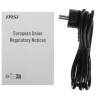 Блок питания MSI 1250W MAG A1250GL (306-7ZP9A11-CE0) 16 Pin (PCIe 5.0 Connector Cable Details)