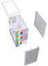 Компьютерный корпус Powercase Mistral Micro C4W ARGB White (CMMCW-A4)