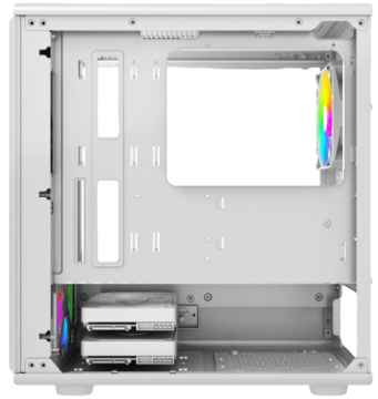 Компьютерный корпус Powercase Mistral Micro C4W ARGB White (CMMCW-A4)