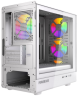 Компьютерный корпус Powercase Mistral Micro C4W ARGB White (CMMCW-A4)