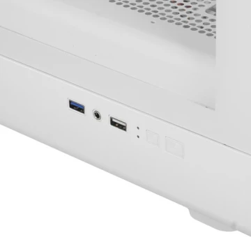 Компьютерный корпус Powercase Mistral Micro C4W ARGB White (CMMCW-A4)