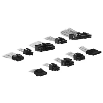 Блок питания Montech 850W TITAN PLATINUM White (TIX0124) 16 Pin (PCIe 5.0 Connector Cable Details)