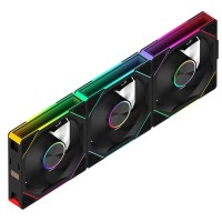 Комплект вентиляторов для корпуса PentaWave PF-U12BS-R Reverse Blade ARGB Black (PF-U12BS-R PWM 3in1)