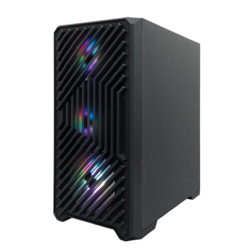 Компьютерный корпус 1STPLAYER TRILOBITE T5 ARGB Black (T5-BK-4F7)