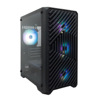 Компьютерный корпус 1STPLAYER TRILOBITE T5 ARGB Black (T5-BK-4F7)