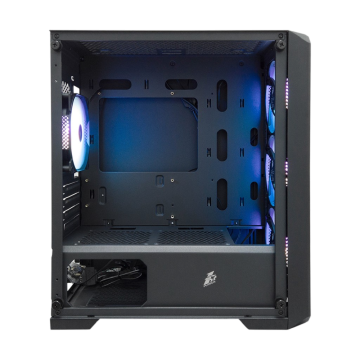 Компьютерный корпус 1STPLAYER TRILOBITE T5 ARGB Black (T5-BK-4F7)