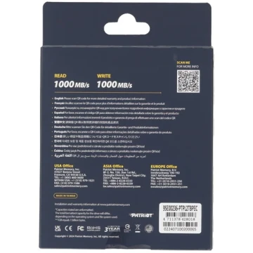 Внешний SSD Patriot 2000 Gb USB-C EXT. Red (PTPL2TBPEC)