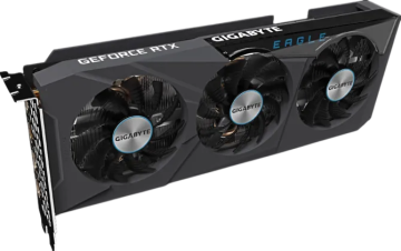 Видеокарта Gigabyte (GV-N306TXEAGLE OC-8GD) GeForce RTX 3060 Ti 8Gb D6X EAGLE OC