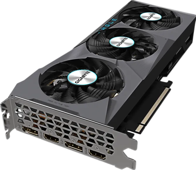 Видеокарта Gigabyte (GV-N306TXEAGLE OC-8GD) GeForce RTX 3060 Ti 8Gb D6X EAGLE OC