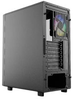 Компьютерный корпус Powercase Mistral PA4B FRGB Fan Black (CMPAB-L4)