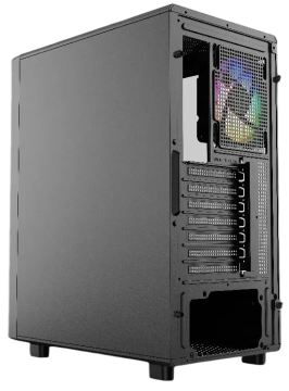 Компьютерный корпус Powercase Mistral PA4B FRGB Fan Black (CMPAB-L4)