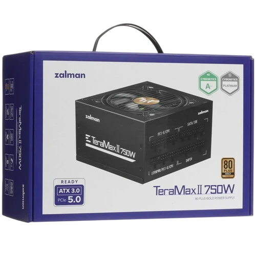 Блок питания Zalman 750W (ZM750-TMX2) 16 Pin (PCIe 5.0 Connector Cable Details)