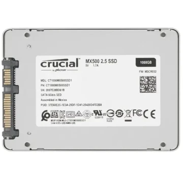Твердотельный накопитель CRUCIAL 1000 Gb MX500 CT1000MX500SSD1