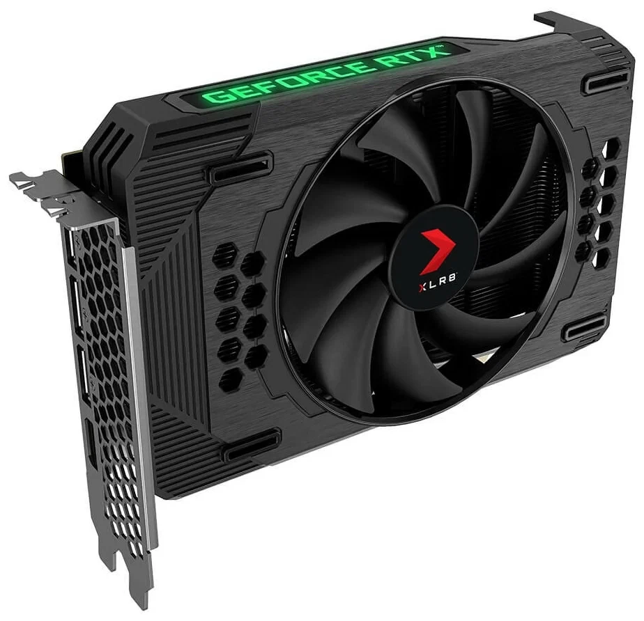 Видеокарта PNY (VCG306012SFXPPB) GeForce RTX 3060 12GB XLR8 Gaming REVEL EPIC-X RGB Single Fan