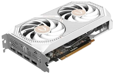 Видеокарта ZOTAC (ZT-B50600Q-10M) GeForce RTX 5060 8GB Twin Edge OC WHITE ED