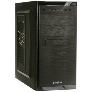 Компьютерный корпус ExeGate QA-412U-XP500 Black EX272747RUS 500W