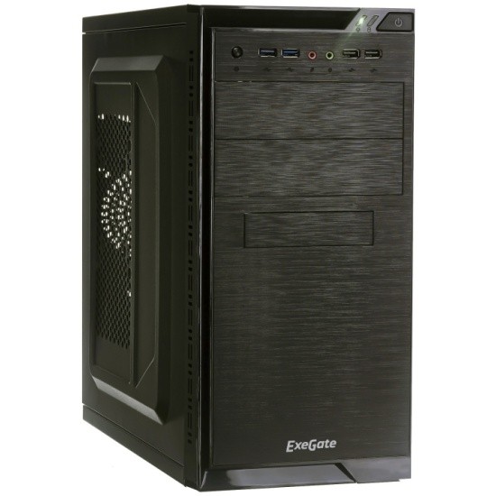 Компьютерный корпус ExeGate QA-412U-XP500 Black EX272747RUS 500W