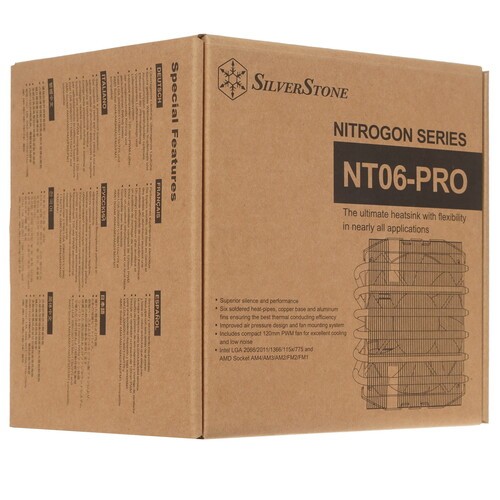 Кулер для процессора SilverStone SST-NT06-PRO-V2 G530NT06P410021 PWM
